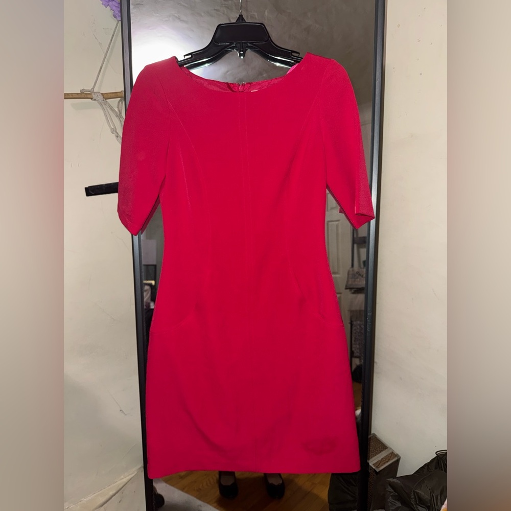 Eliza J Vibrant Red Mini Dress